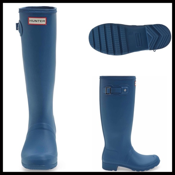❌SOLD❌HUNTER ORIGINAL TALL RAIN BOOTS KNEE HIGH - Picture 5 of 8